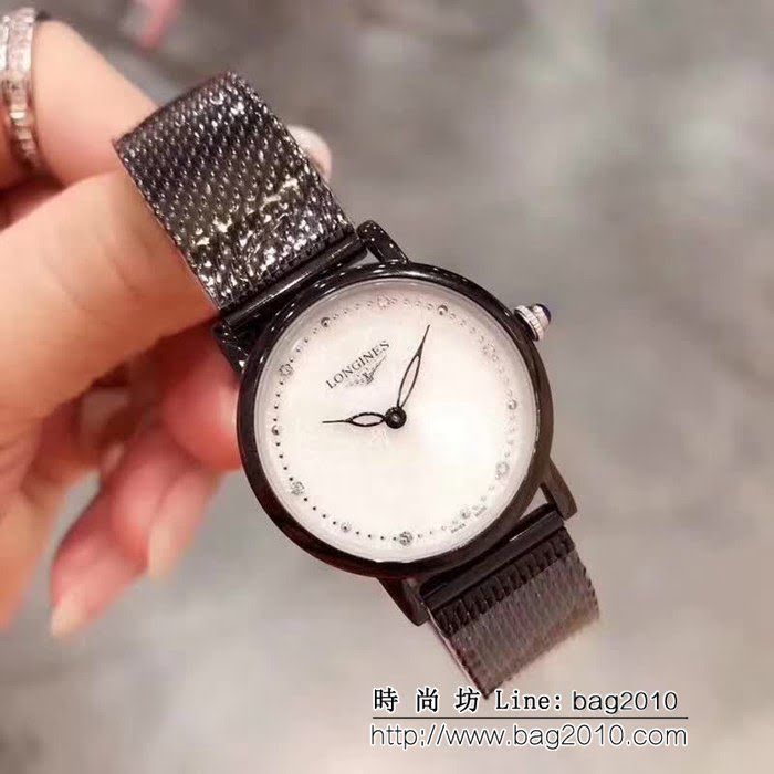 LONGINES浪琴 全新麗雅系列 石英女士腕表 WSS0665